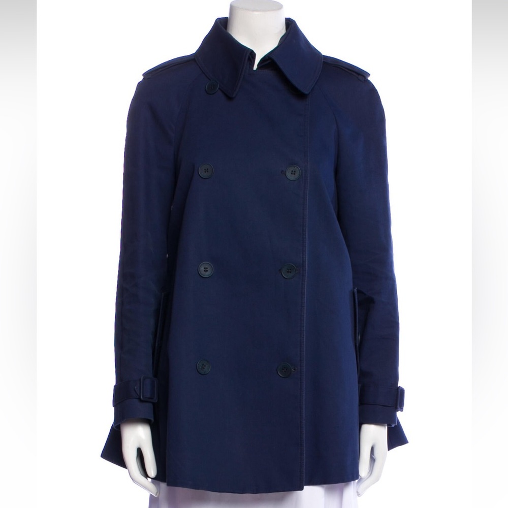 Stella McCartney Navy Peacoat Lightweight